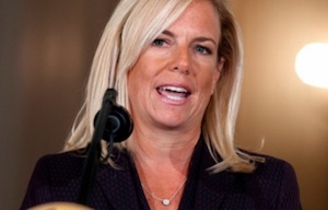 El muro, la prioridad migratoria número uno de Trump: Nielsen
