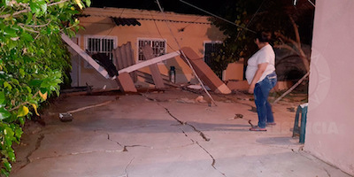 Por el sismo, 100 familias de Coatzacoalcos pierden su patrimonio