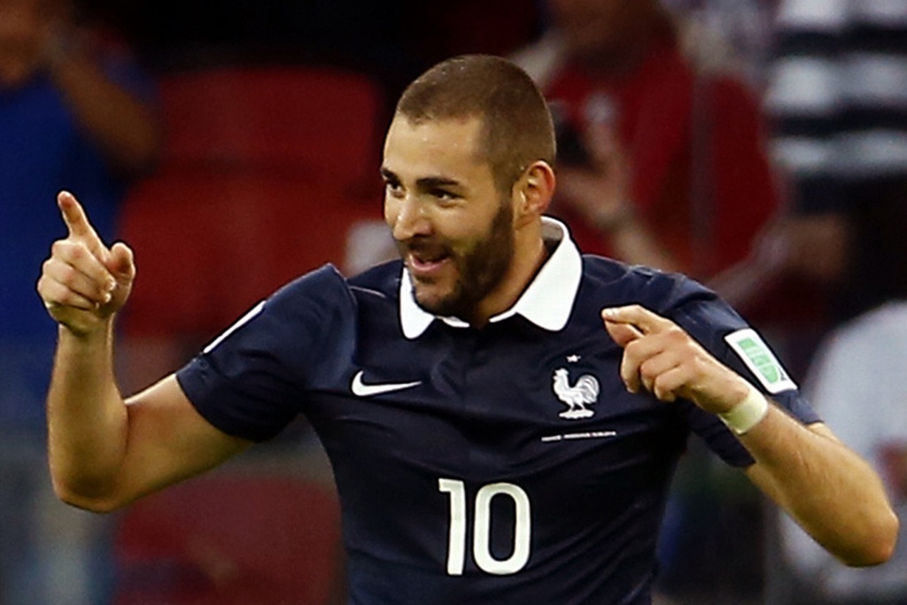 Benzema presume su regreso a la Selección de Francia