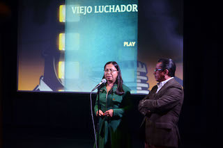 Proyectan “Viejo luchador”, la trayectoria de Jorge Saldaña