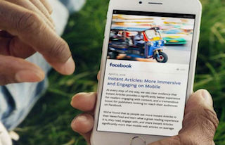 Facebook probará suscripciones de artículos periodísticos