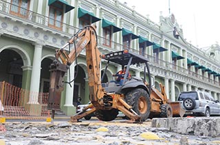 Mayoría de obras realizadas en Xalapa concluirían esta semana