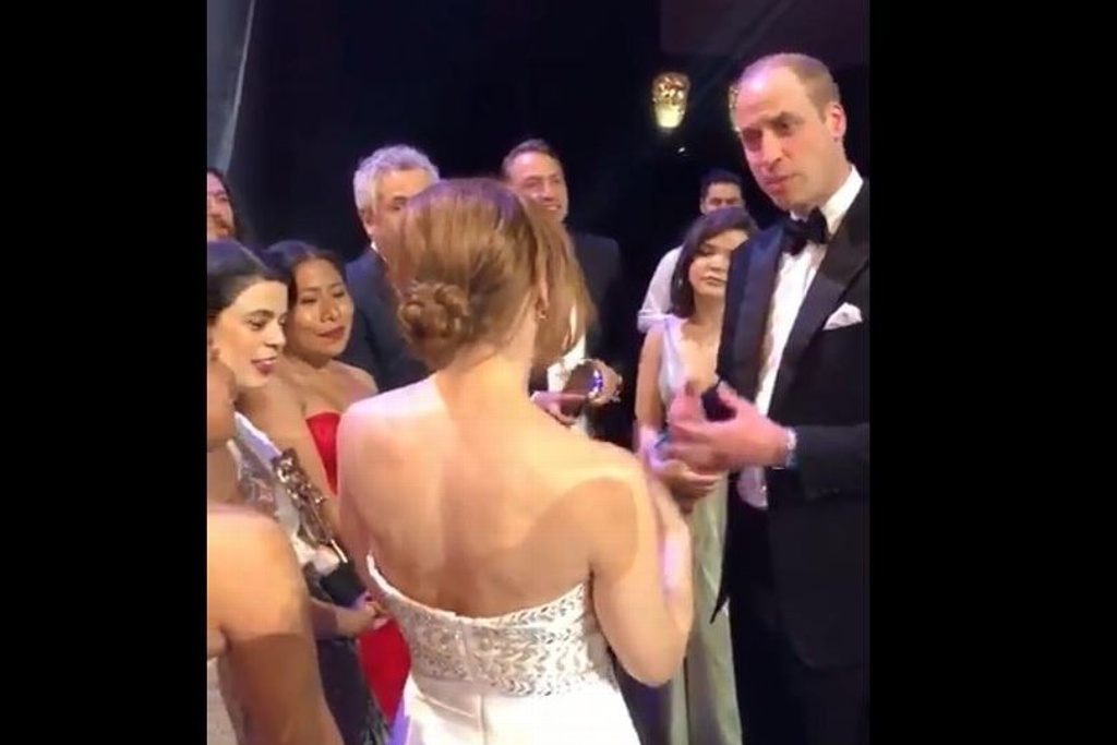 Príncipe Guillermo felicita a Yalitza Aparicio por el éxito de