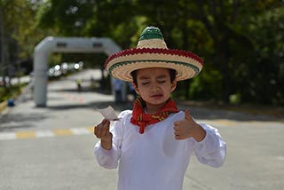 Ambiente mexicano, en la Vía Recreativa XL