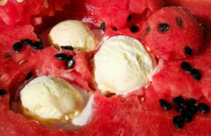 El helado que no se derrite, inventado en Japón