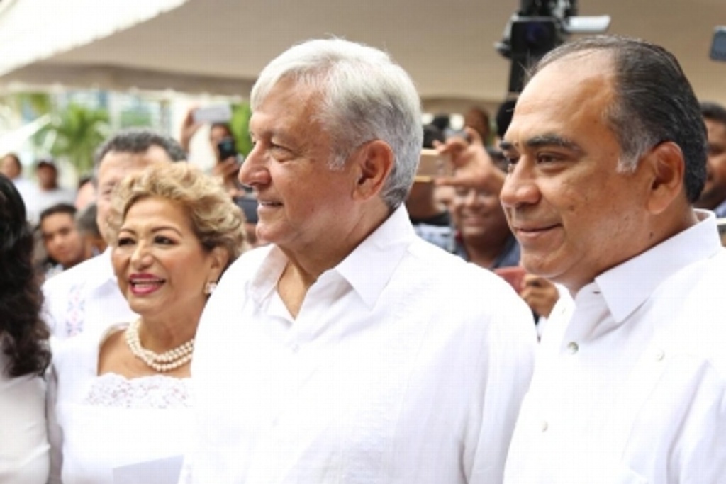 López Obrador se reúne con gobernador de Guerrero