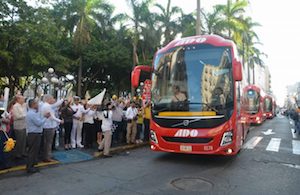 Encabeza Poo Gil despedida de niños que emprenden viaje “Ruta de la Insurgencia”