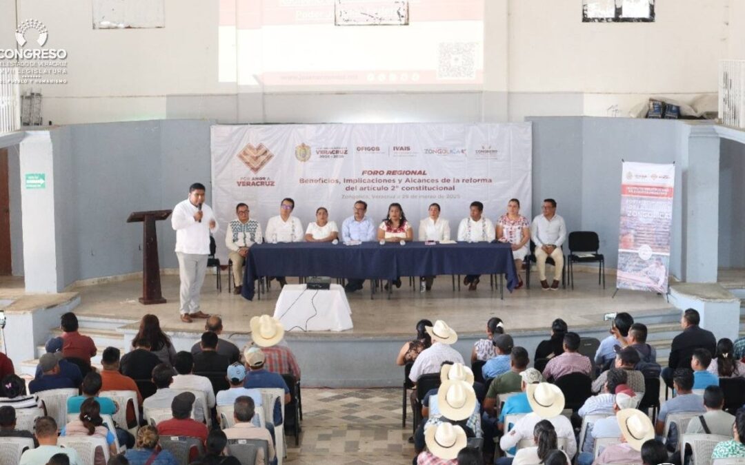 Realizan Foro sobre los derechos de los pueblos indígenas y afromexicanos