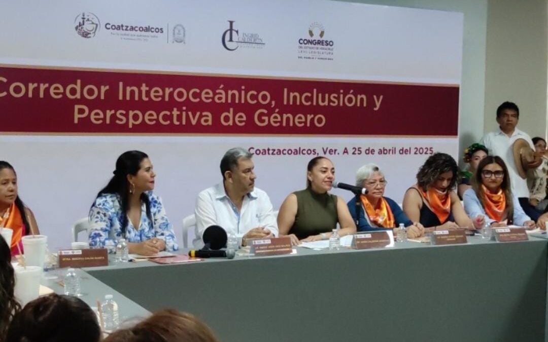 Vincula Ingrid Calderón a productoras veracruzanas con el Corredor Interoceánico