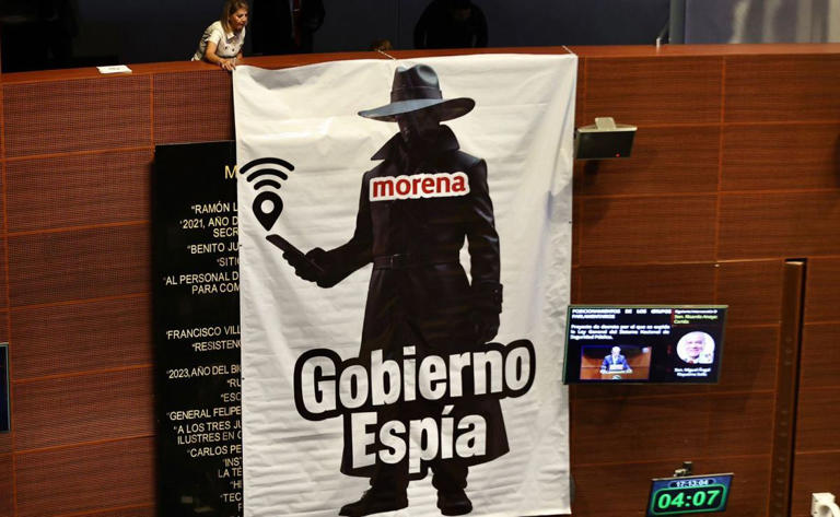 Morena y aliados en el Senado aprueban la llamada «Ley Espía»; «volvimos a cumplir», celebra Noroña