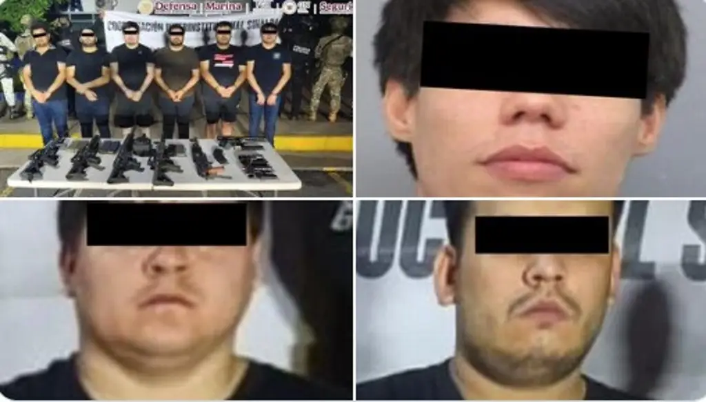 Detenidos, seis presuntos integrantes de ‘Los Chapitos’