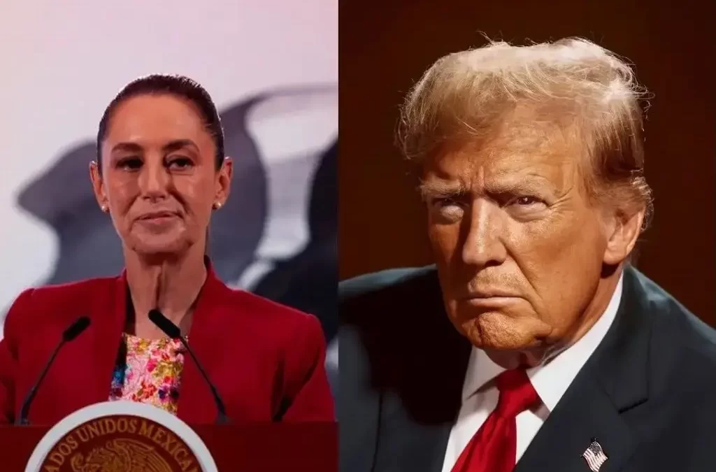 Sheinbaum rechaza amenaza de Trump contra cárteles