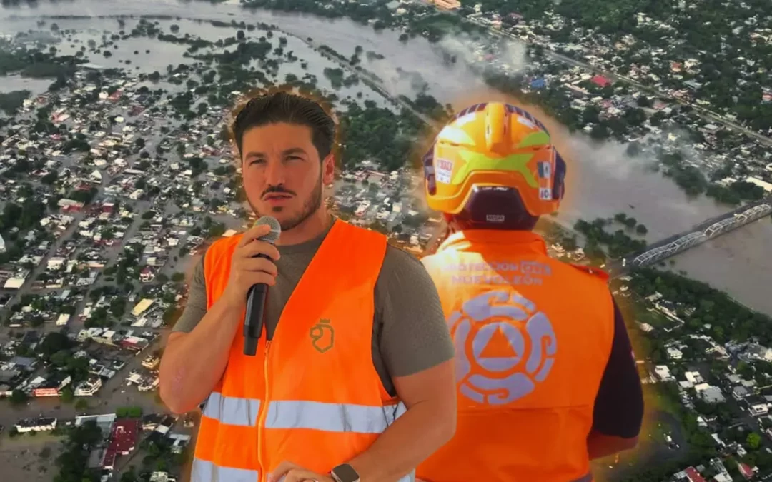 Samuel García envía equipo de PCNL en apoyo a Veracruz por fuertes lluvias e inundaciones