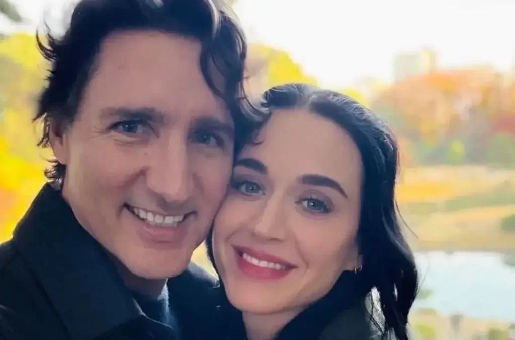 Katy Perry publica su primera foto oficial junto a Justin Trudeau y encienden las redes